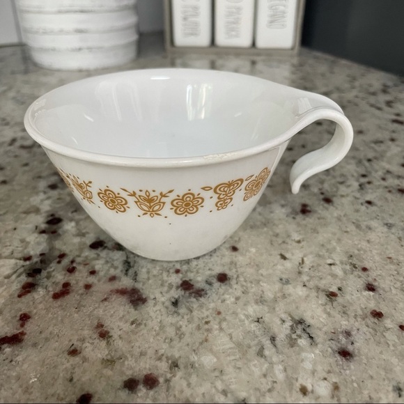 VINTAGE Corelle Butterfly Gold Coffee Tea Mugs - Picture 8 of 15